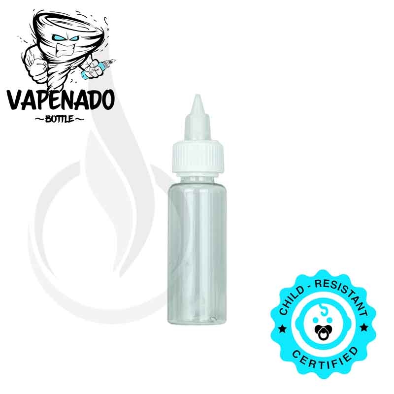 VAPENADO 50ml Bottle with White/Clear Cap(1050/case)